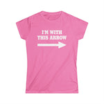 I'm With This Arrow - Women's T-Shirt