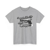 Support The Fine Arts - Shoot A Rapper -  Men's T-Shirt