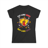 Fly Like Mike Not Like Kobe - Women's T-Shirt