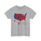 Complete Morons (Red States) - Idiotic Crybabies (Blue States) 2016 -  Men's T-Shirt