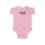 Unemployed Loves The Bottle - Baby Onesie