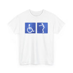 Haha Handicapped - Men's T-Shirt