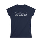 Jesus Was Born On Christmas And Died On Easter - What Are The Odds? - Women's T-Shirt