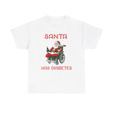 Santa Has Diabetes - Men's T-Shirt