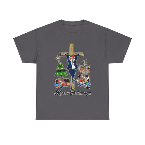 Merry Christmaga (Trump) - Men’s T-Shirt