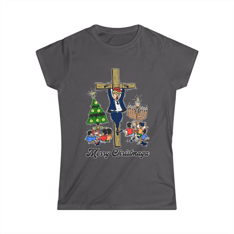 Merry Christmaga (Trump) - Women’s T-Shirt