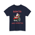 Santa Has Diabetes - Men's T-Shirt