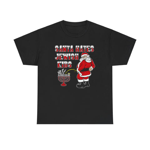 Santa Hates Jewish Kids - Men's T-Shirt