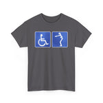 Haha Handicapped - Men's T-Shirt