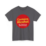 Contains Alcohol For Maximum Effectiveness - Men's T-Shirt