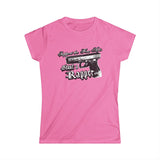 Support The Fine Arts - Shoot A Rapper - Women's T-Shirt