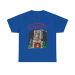 The Stockings Were Hung By The Chimney With Care - Men's T-Shirt