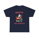 Santa Has Diabetes - Men's T-Shirt