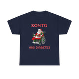 Santa Has Diabetes - Men's T-Shirt