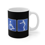 Haha Handicapped - Mug