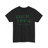 Fuck Off - I Have Glaucoma (With Pot Leaf) - Design-SKU: a