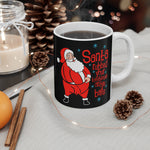 Santa Rubbed Your Toothbrush On His Balls - Mug