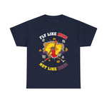 Fly Like Mike Not Like Kobe - Men's T-Shirt