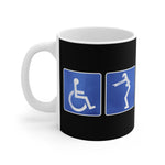 Haha Handicapped - Mug