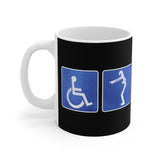 Haha Handicapped - Mug