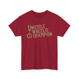 Unicycle Wheelie Champion - Men's T-Shirt