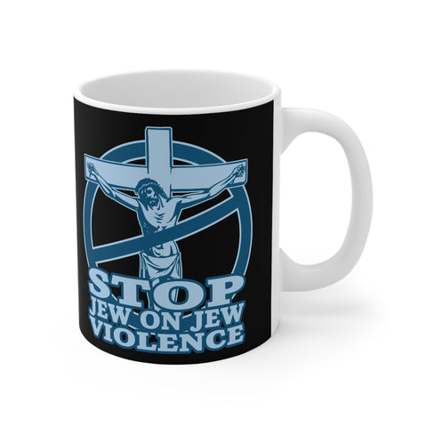 Stop Jew On Jew Violence - Mug