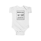 Baby Care Instructions - Baby Onesie