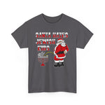 Santa Hates Jewish Kids - Men's T-Shirt