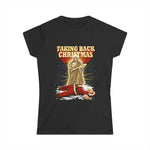 Taking Back Christmas (Jesus vs Santa) - Women's T-Shirt