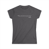 Bitches Ain't Shit But Hoes And Tricks - Gandhi - Women's T-Shirt