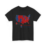 Complete Morons (Red States) - Idiotic Crybabies (Blue States) 2016 -  Men's T-Shirt