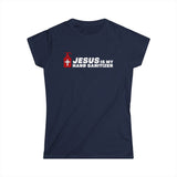 Jesus Is My Hand Sanitizer (Coronavirus) - Women's T-Shirt