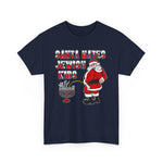 Santa Hates Jewish Kids - Men's T-Shirt