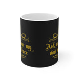 Ask Me About My Vow Of Silence - Mug