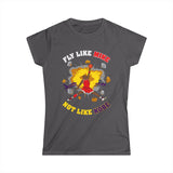 Fly Like Mike Not Like Kobe - Women's T-Shirt