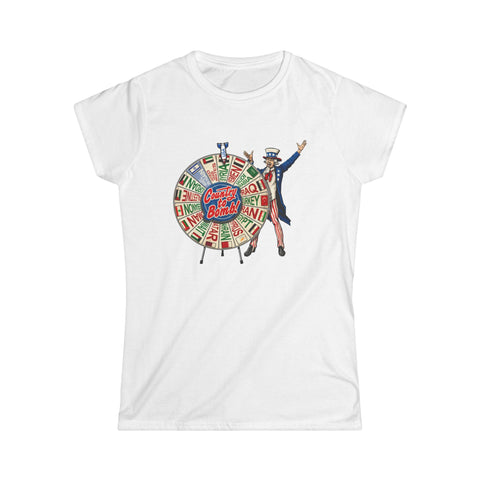 Middle East Country To Bomb Wheel (Syria) - Women's T-Shirt