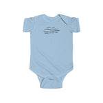 Watch Your Fucking Language There's A Goddamn Baby - Baby Onesie