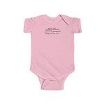 Watch Your Fucking Language There's A Goddamn Baby - Baby Onesie