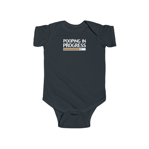 Pooping In Progress - Baby Onesie