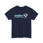 Swallow Or It's Going In Your Eye - Men's T-Shirt