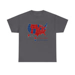 Complete Morons (Red States) - Idiotic Crybabies (Blue States) 2016 -  Men's T-Shirt