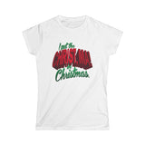 I Put The Christ Ma! In Christmas - Women's T-Shirt