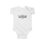 I've Accomplished More Than Biden (Baby Shirt) - Baby Onesie