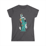 Trump Biden Statue Of Liberty - Menage A Trois - Women's T-Shirt