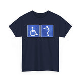 Haha Handicapped - Men's T-Shirt