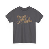 Unicycle Wheelie Champion - Men's T-Shirt