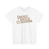 Unicycle Wheelie Champion - Men's T-Shirt