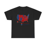 Complete Morons (Red States) - Idiotic Crybabies (Blue States) 2016 -  Men's T-Shirt