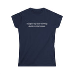 Imagine My Hair Blowing Gently In The Breeze. - Ladies Tee