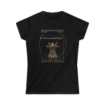 Vitruvian Half-man - Ladies Tee